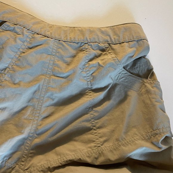 Mountain Hard Wear Pants Women Size 10 Nylon Tan Hiking - Picture 9 of 11